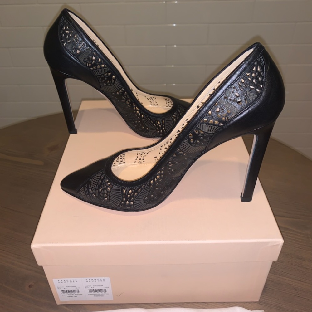Chloe Gosselin Black Bella Donna Pumps